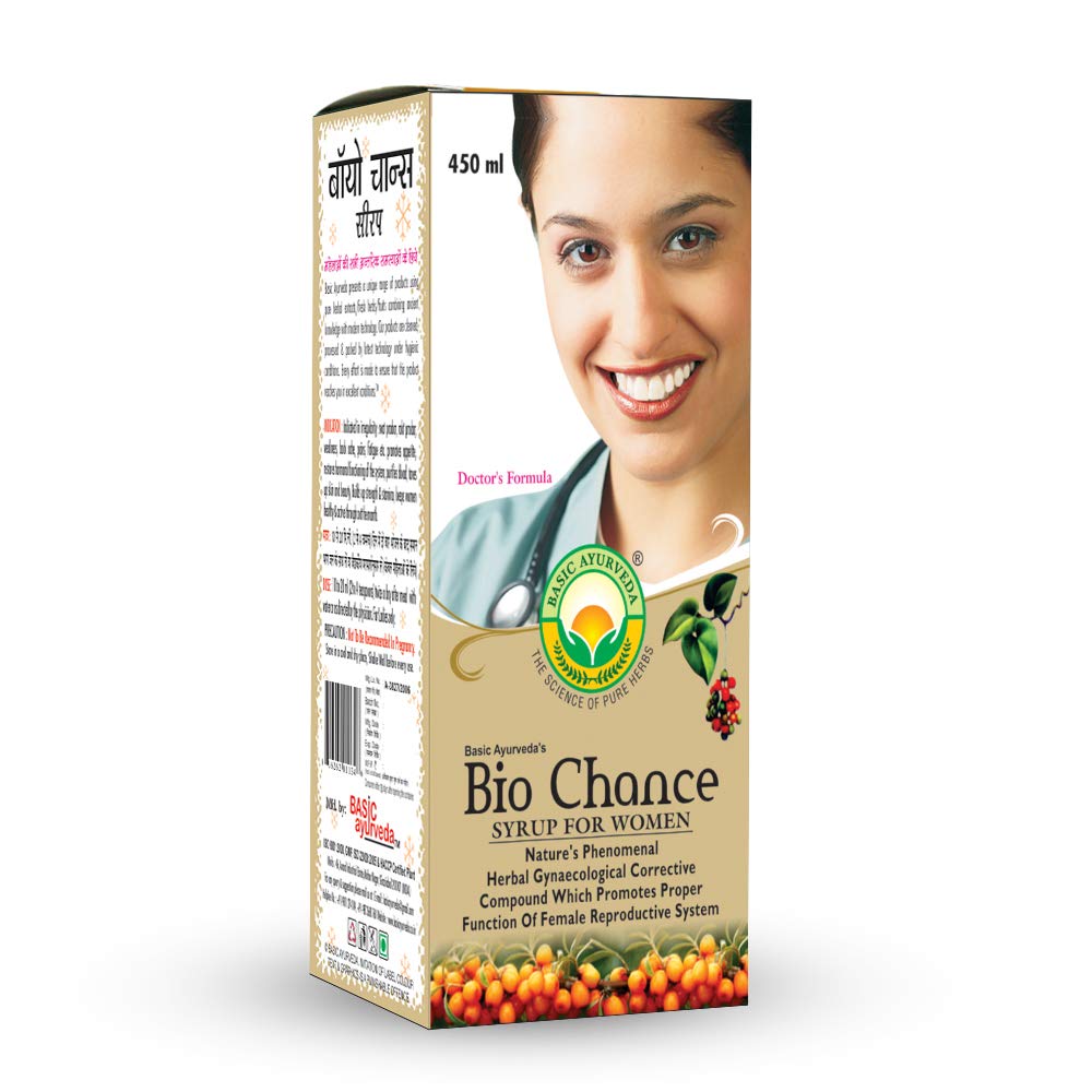 Basic Ayurveda Bio Chance Syrup Ml For Female Menstrual Disorders