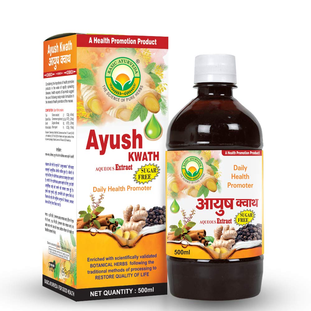 Basic Ayurveda Van Tulsi Cough Syrup 100 Ml For Chest Congestion Cough