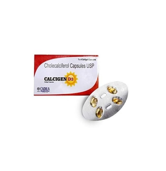 Cadila Calcigen D Vitamin D Cholecalciferol Iu