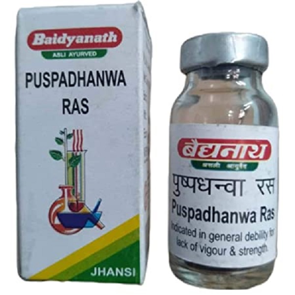 Baidyanath Pushpadhanwa Ras (5g) for Anemia - The MG Shop