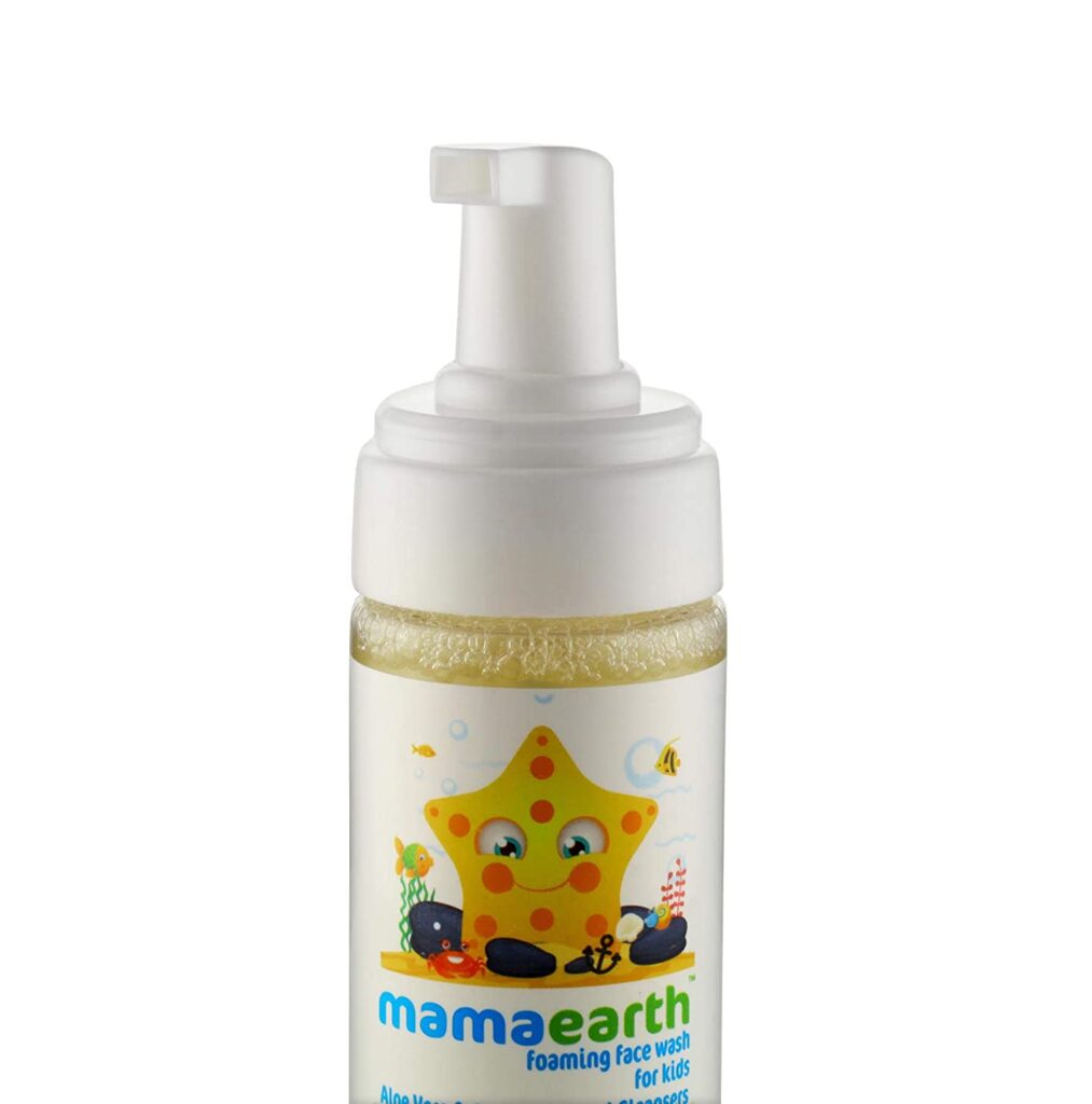 Mamaearth Foaming Baby Face Wash for Kids with Aloe Vera and Coconut ...