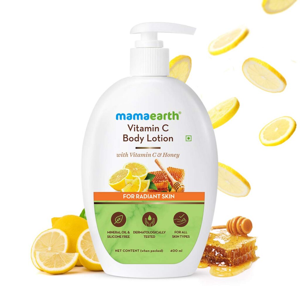 Mamaearth Vitamin C Body Lotion With Vitamin C And Honey For Radiant Skin 400 Ml The Mg Shop 2241