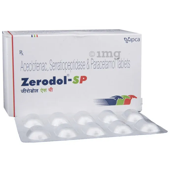 Zerodol Sp Tablet 30 Tablet For Pain Relief The Mg Shop