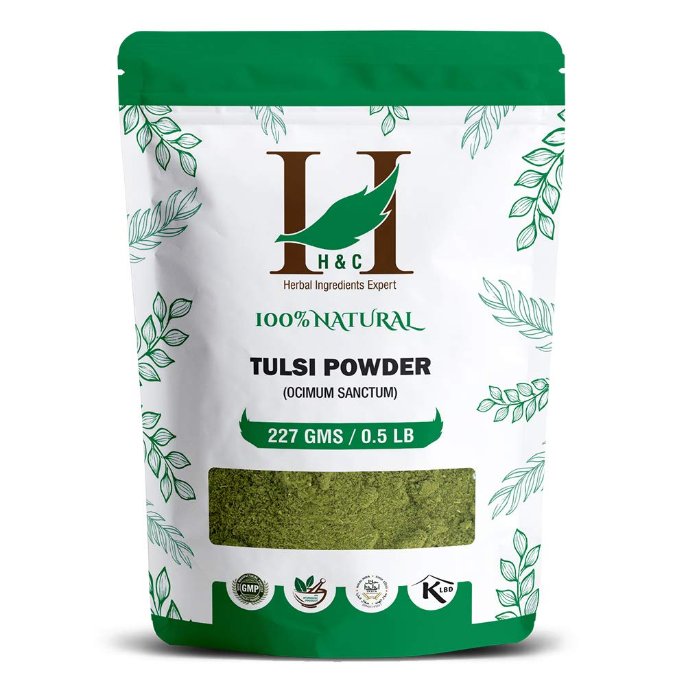 H&C Herbal Ingredients Tulsi Leaf/Leaves/Ocimum Sanctum/Holy Basil