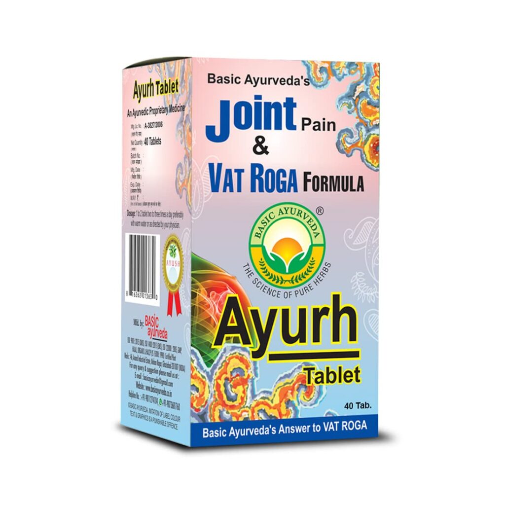 Basic Ayurveda Ayurh Tablet 40 Tablets For rheumatoid arthritis