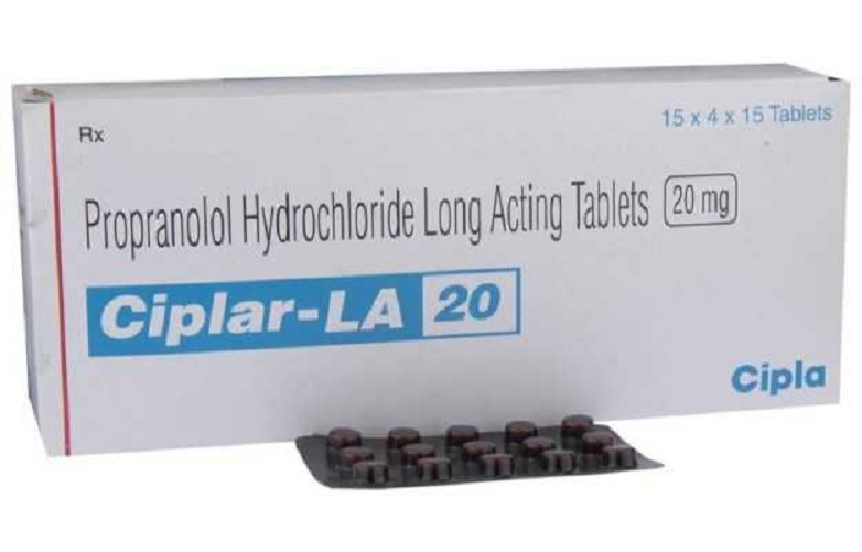 Propranolol 2x 20 mg