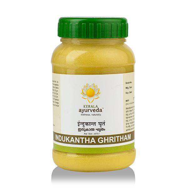 Kerala Ayurveda Indukantha Gritham 150 Ml For Gaseous Distension, Colic ...