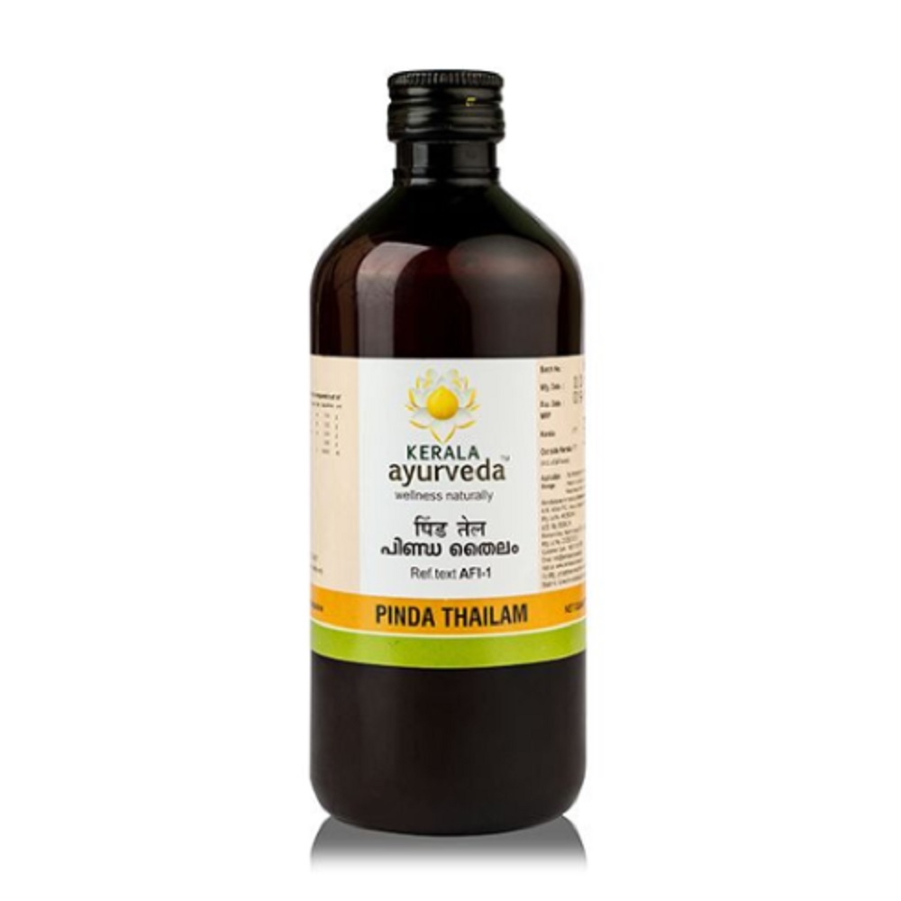 Kerala Ayurveda Pinda Thailam 450 Ml For Gouty Arthritis, Swelling ...