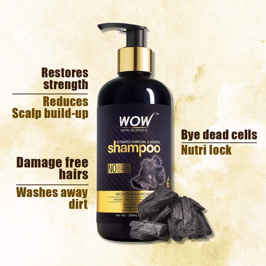 WOW Skin Science Shampoo per capelli con semi neri di cipolla, balsamo  per