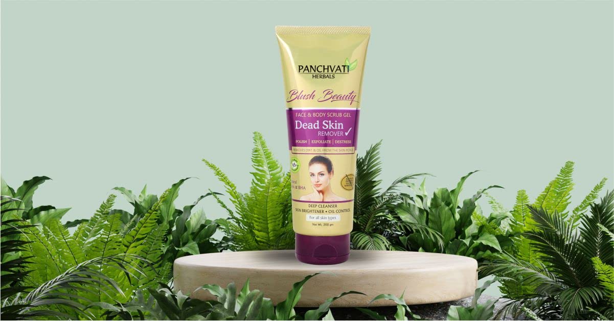 Panchvati Dead Skin Remover Gel Gently exfoliates, reduces dark