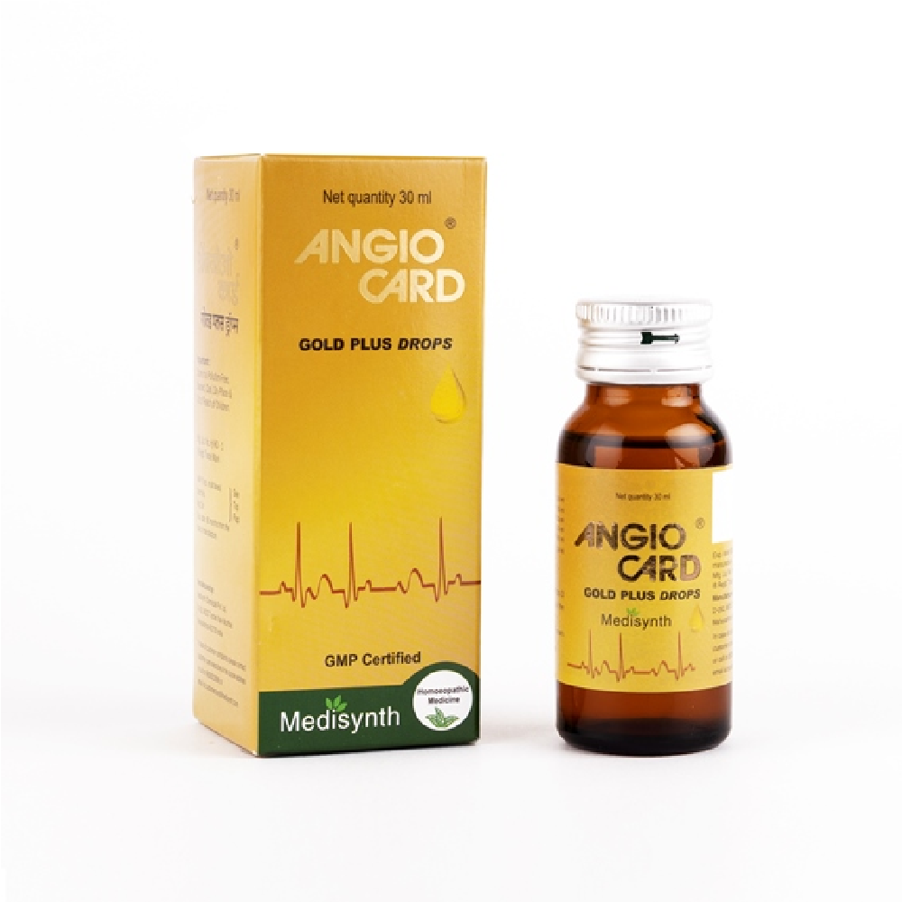 Medisynth Angio Card Gold Plus Drop Ml For Cold High Blood