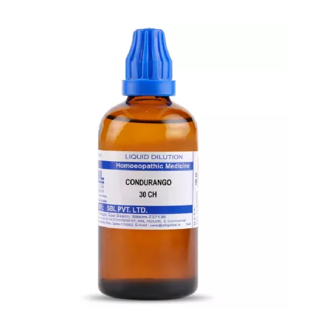 SBL Homeopathy Condurango Dilution (30 ML / 100 ML) For Boosting ...