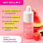 Dot & Key Watermelon 10% Glycolic Serum for Face Glowing, With KojicI | Targets Pigmentation & Dark Spots | Targets Dullness, Uneven Texture, Sebum & Excess Oil | Serum For Oily & Normal Skin | 30ml - Image 2