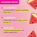 Dot & Key Watermelon 10% Glycolic Serum for Face Glowing, With KojicI | Targets Pigmentation & Dark Spots | Targets Dullness, Uneven Texture, Sebum & Excess Oil | Serum For Oily & Normal Skin | 30ml - Image 5