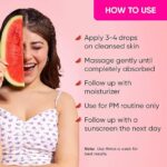 Dot & Key Watermelon 10% Glycolic Serum for Face Glowing, With KojicI | Targets Pigmentation & Dark Spots | Targets Dullness, Uneven Texture, Sebum & Excess Oil | Serum For Oily & Normal Skin | 30ml - Image 4