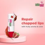 Sebamed Lip defense 4.8gm, Strawberry | SPF 30 |Lip balm for Dry & Chapped lips with natual oil & Vitamin E | UV protection | Dermatologically tested - Image 8