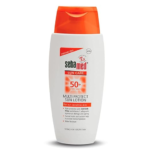 Sebamed Multi Protect Sun lotion SPF 50, 150 ml I UVA/UVB Protection filter I Water resistant sunscreen with pH 5.5 I Vitamin E I men & women I Suitable for children I Clinically tested.