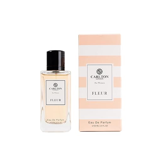 Carlton London Fleur 1 Carlton London Women Fleur EDP I Lemon, Agarwood, Musk, Vanilla scent Luxury Long Lasting Fragrance Luxurious feel with each spray - Image 1
