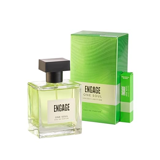 Engage One Soul 2 Engage One Soul Gender-free Perfume for Women & Men, Unisex, Long Lasting Pefume, Citrus and Spicy Fragrance Scent, Free Tester with pack, 100ml - Image 1