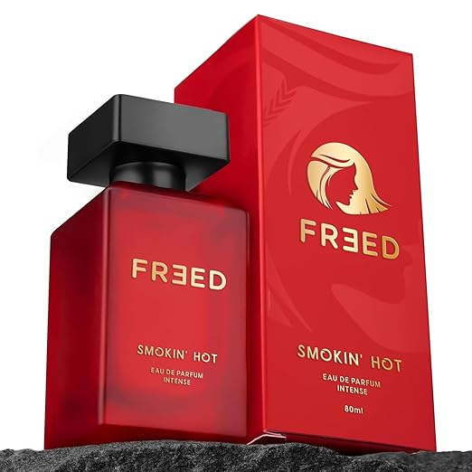 FREED Smokin' Hot 1 FREED Smokin' Hot EDP Perfume for Women, 80ml | Patchouli, Wild Citrus, Spicy Pink | Intense & Long Lasting Spicy Oriental Eau De Parfum | Best Gift for Women - Image 1