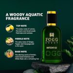 Fogg Scent Intensio Perfume for Men, Long-Lasting, Fresh & Powerful Fragrance, Eau De Parfum, 100ml - Image 2
