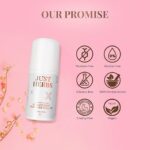Just Herbs Under Arm Roll On for Women Floral Fiesta Long Lasting and Refreshing Women Deodorant - 50 ml - Image 6