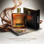 Ustraa Gift for men - Malt - Premium Perfume - 100 ml | Strong & Smooth | Long-Lasting | Intense mix of masculine fragrances | Fragrant Musky Top Notes with Woody Trail - Image 4