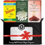 Parag Fragrances Trio Attar Perfume Roll-on Gift Set 6ml x 3pc of (Javadhu ஜவ்வாது அத்தர் / Jasmine/Red Sandalwood)