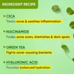 Dot & Key CICA Calming Skin Renewing Night Gel | For Oily, Acne Prone And Sensitive Skin | Night Cream with Niacinamide, Green Tea & Hyaluronic | Fades Blemishes & Dark Spots | 60ml - Image 5