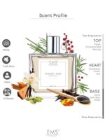 EM5™ Woody Oud Unisex EDP Perfume for Men & Women | Woody Oud Spicy Fragrance | Day & Night Spray | Strong and Long Lasting Perfume | Luxury Gift for Him/Her 50 ml