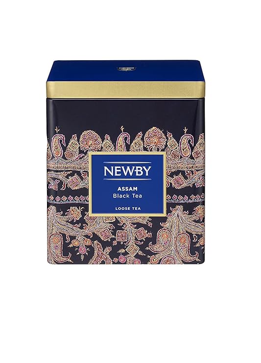 Newby Assam Classic 1 Newby Assam Classic Loose Leaf Black Tea Caddy | Second Flush | Full-Bodied and Robust Flavor | 125g - Image 1
