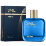 Wild Stone Hero Perfume for Men, 100ml | Luxury Eau De Parfum | Long-Lasting Fragrance | Best Gift for Him l Premium Perfume for Men l Infused with Aromatic & Marine Notes