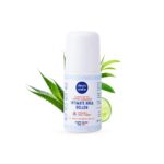 derm & more Intimate Area Underarm Rollon Deodorant For Men|Cucumber, Aleovera, Teatree|White Musk Fragrance|Prevent Odour, Protect From Rashes Itching Irritation, Infection|Alcohol Free|50 Ml
