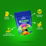 BLUE TEA Gut Cleanse 30 Tea Bags Plant Based Eases Bloating Supports Digestion - Image 5