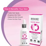 DR.RASHEL WHITE SKIN Whitening Fade Spots Serum with Arbutin, Niacinamide which Reduce Pigmentation, Fades Dark Spots, Smoother & Whiter Skin - 30ml - Image 5