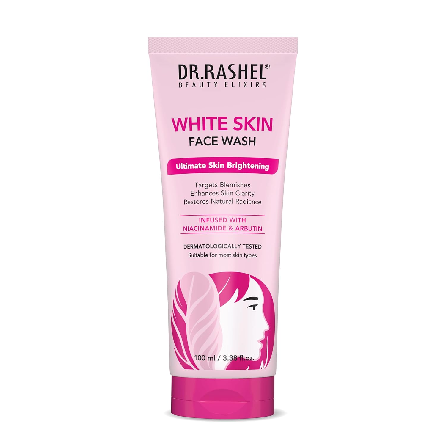 DR.RASHEL White Skin Face wash 100ml 1 DR.RASHEL White Skin Face wash Natural Extracts White Skin Facewash Deep cleansing and skin brightening for oily and dry skin -100 ML - Image 1