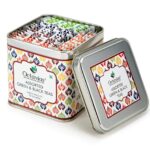 Octavius  6 Assorted Tea Flavors in Black & Green Teas in Tin Box 25 Tea Bags