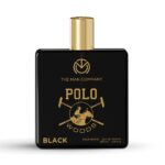 The Man Company Polo Black Perfume for Men – 100 ml | Premium Long Lasting Fragrance Spray | Eau De Parfum | Citrusy, Earthy & Spicy | Date Night Body Spray