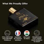 The Man Company Polo Black Perfume for Men – 100 ml | Premium Long Lasting Fragrance Spray | Eau De Parfum | Citrusy, Earthy & Spicy | Date Night Body Spray - Image 3