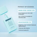 Hyphen Sun Milk 100% Mineral Sunscreen Spf 50 Pa++++ Uv+ Bluelight Protection, 25% Nano Zinc Oxide | Sensitive, Acne Prone & Oily Skin, Water Resistant Sun Protect | For Women And Men - 50 Ml - Image 7