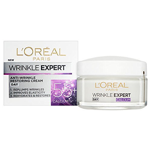 L'Oreal Paris Anti-Wrinkle Restoring Day Cream 50ml 1 L'Oreal Paris Anti-Wrinkle Restoring Day Cream (55+Calcium) 50 ml - Image 1