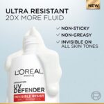 L'Oreal Paris Uv Defender Invisible Resist Daily Sunscreen Spf50+ Pa++++ 50Ml |All Skin Lightweight, Waterproof, Sweatproof & Protects From Pollution & Dust - Image 4