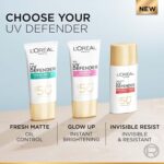L'Oreal Paris Uv Defender Invisible Resist Daily Sunscreen Spf50+ Pa++++ 30Ml |All Skin Lightweight, Waterproof, Sweatproof & Protects From Pollution & Dust - Image 8