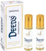 Almas Eco Series Deeds White For Men, 8ml Non Alcoholic Liquid Attar With Delightful Floral Aroma (Floral) Pack of 2 - Image 5