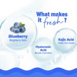 Aqualogica Bright+ Hydra Gel Moisturizer with Blueberry & Kojic Acid - 200 g | 24-Hour Intense Hydration | Water-Like Gel Texture | Makes Skin Bright & Spotless | For All Skin Types - Image 5
