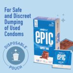 Manforce Epic Desire | Ultra Thin Condom for Enhanced Pleasure | Silk Chocolate Flavour | 10 Pcs - Image 7