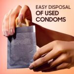 Manforce Epic Pleasure| Ultra Thin Condom | Long Lasting Pleasure for Both | Raspberry Flavour | 10 Pcs | - Image 4