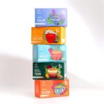 OH CHA - Assorted Tea Bags | 100% Natural Green Tea Sampler Pack | Trim, Dream, Calm, Boost and Glow | Green Tea for Weight Loss, Detox & Natural Care for Hair, Skin, Sleep | Wellness Tea | 20 Assorted Green Tea Bags - Image 6