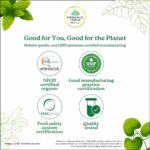 A TATA Product - Organic India Pure Ashwagandha Root Capsules - 60 Veg Caps (400mg), For Vitality & Relieves Stress, Naturally Boosts Energy & Stamina, Improves Immune System, GMP & NPOP Certified - Image 4