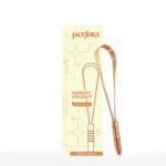 Perfora Copper Tongue Cleaner for Men and Women (Pack of 2) | For Fresh Breath & Bacteria Removal | Improved Taste Sense & Oral Hygiene | Easy to Use | 100% Pure Indian Copper Tongue Scraper - Image 2